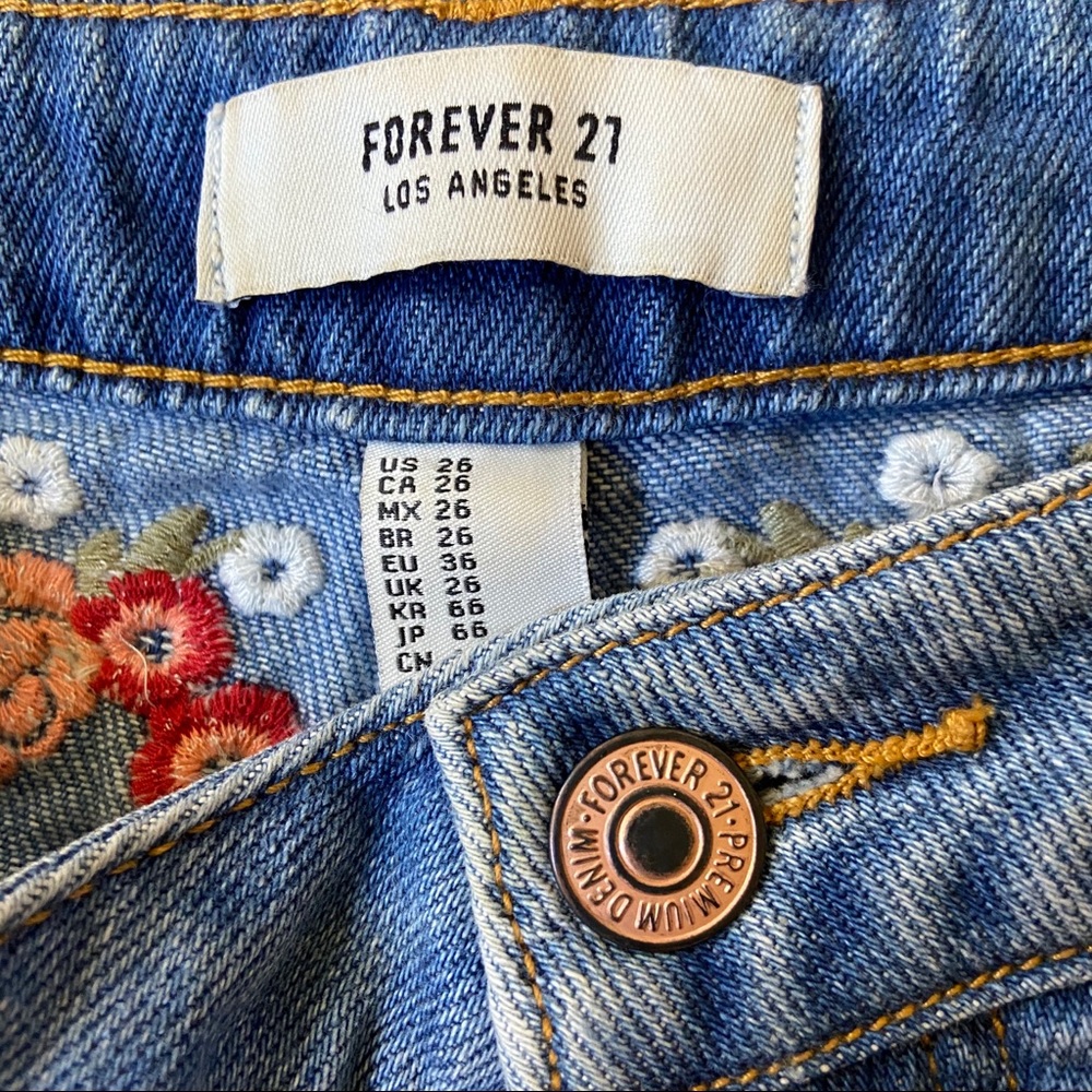 F21 High Waisted Festival Shorts - Picture 3 of 6